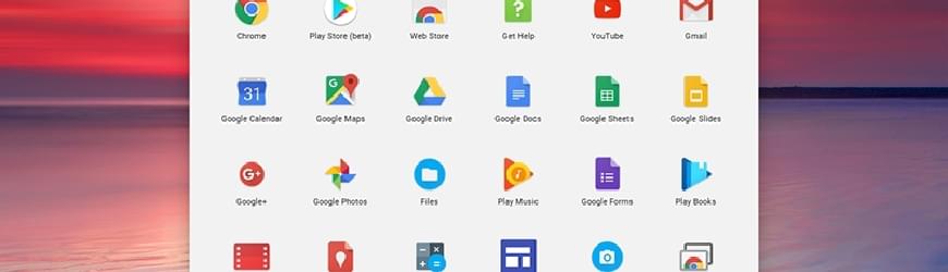 Chrome OS Default Apps