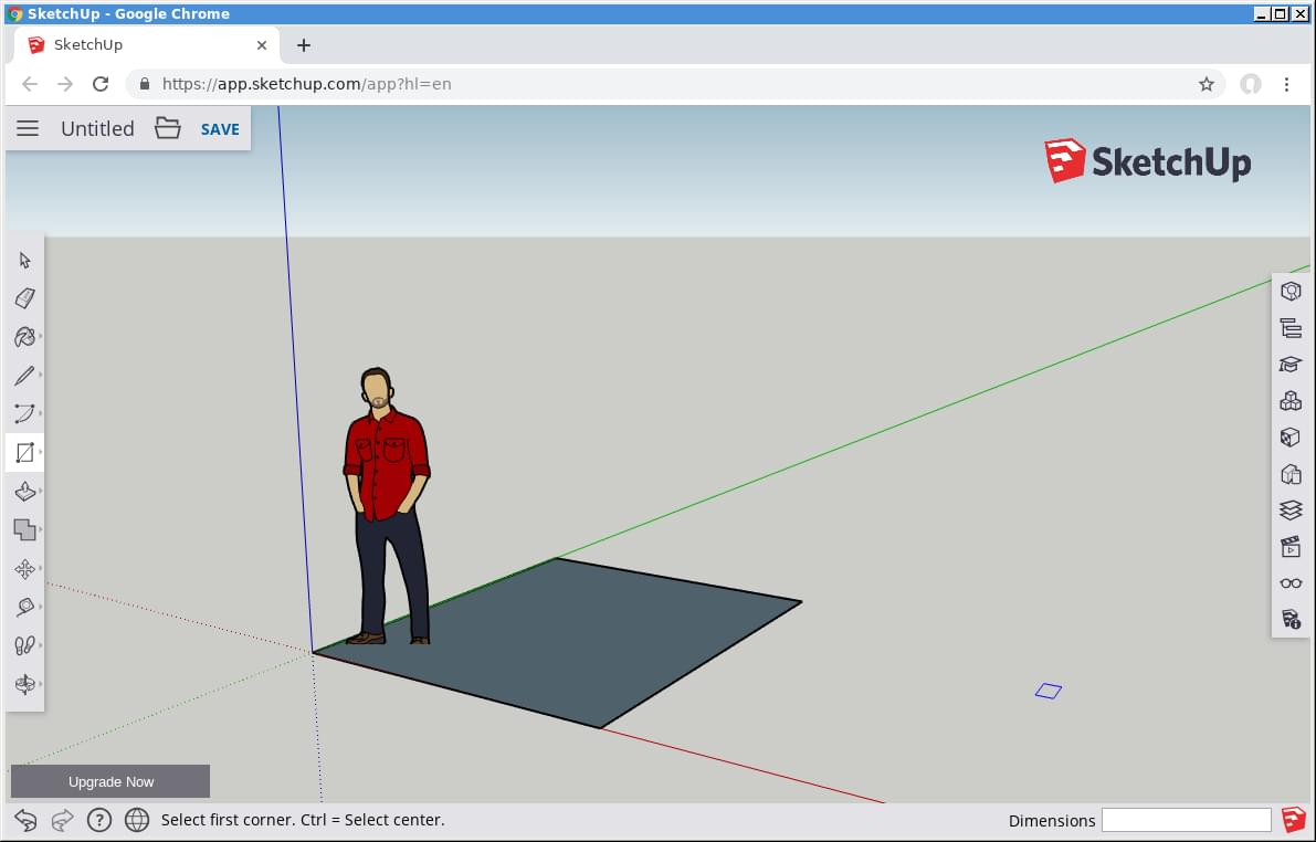 SketchUp Free 3D CAD