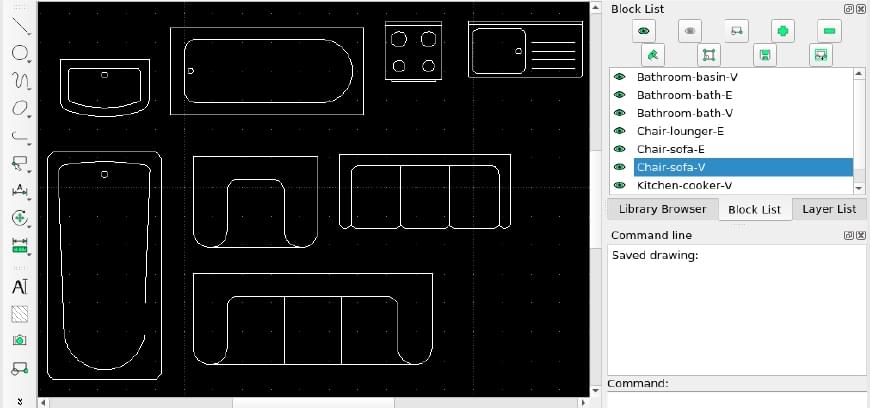 LibreCAD Blocks